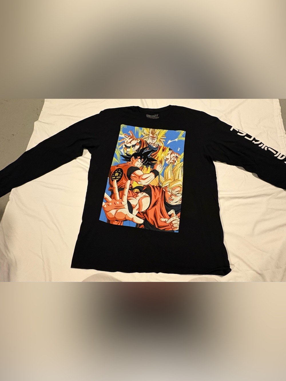 DragonBall Z DBZ Bird Studio/Sheuisha, TOEI Animation Long Sleeve Size: L